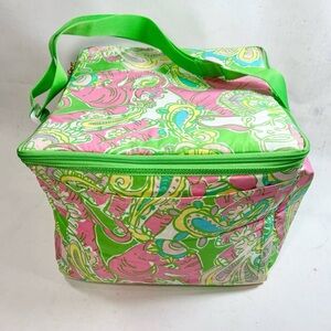 NWT Lilly Pulitzer Chin Chin Insulated Collapsable Cooler Bag